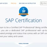 I migliori corsi di SAP con certificazione