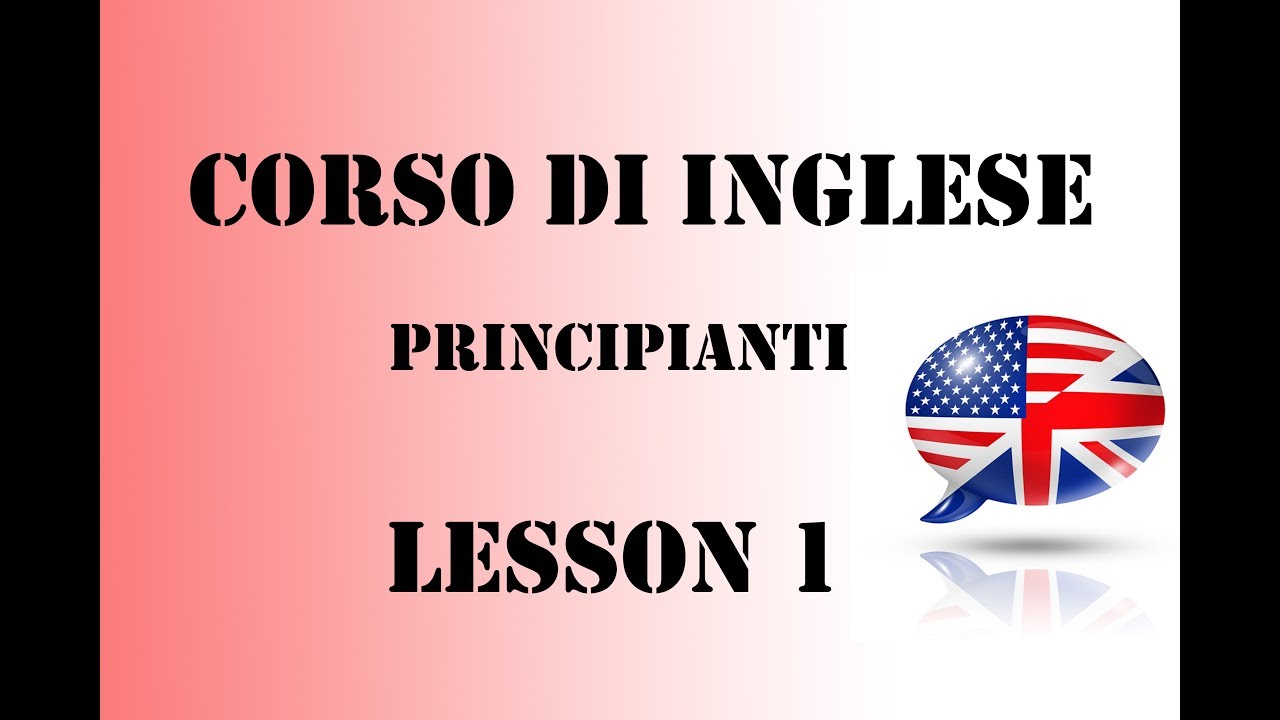 Corso di inglese per principianti